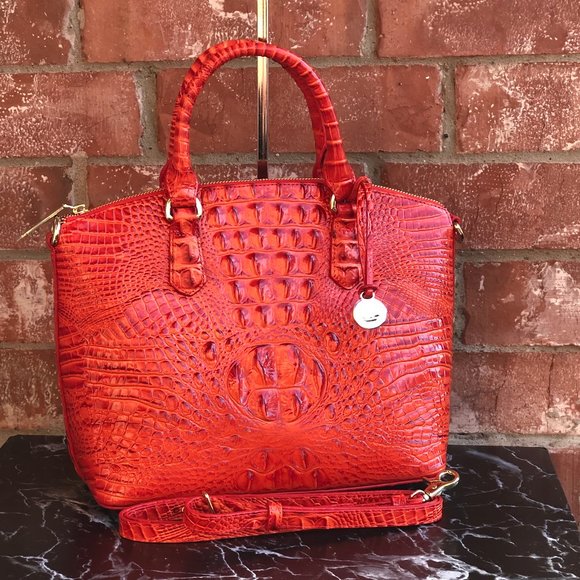 Brahmin Handbags - Brahmin Duxbury Satchel Amaryllis Orange NWT